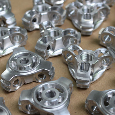 Aluminium 6061 Bagian CNC Presisi Tinggi Pembuatan Prototipe Cepat untuk Finishing Anodisasi Produksi