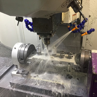 Bagian Pembalik Mesin CNC Cepat, Bagian CNC Aluminium Kustom, Presisi 0,01mm