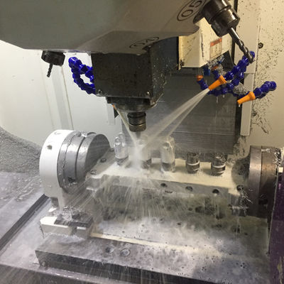Bagian Aluminium CNC Kustom Presisi Tinggi Beablasting Permukaan Silkscreening Selesai