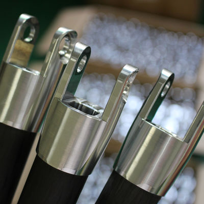 Rapid Aluminium CNC Bagian Mekanik Presisi Deburring Beablasting Surface Finish