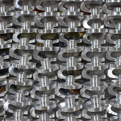 Aluminium Alloy 6061 T6 Bagian Mesin CNC Dengan Pengamplasan Poles Permukaan Selesai