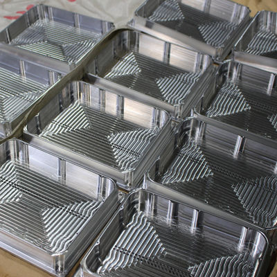 Toleransi 0,01mm CNC Milling Aluminium Parts Dengan Sandblasting Anodizing Nature Surface Finish