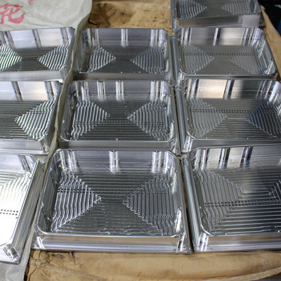 Toleransi 0,01mm CNC Milling Aluminium Parts Dengan Sandblasting Anodizing Nature Surface Finish