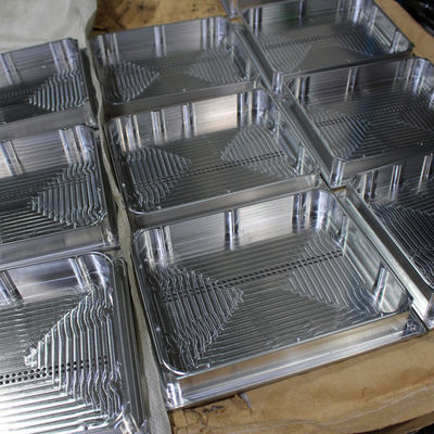 Anodizing Nature CNC Aluminium Milling Parts Presisi Tinggi Toleransi 0,01mm