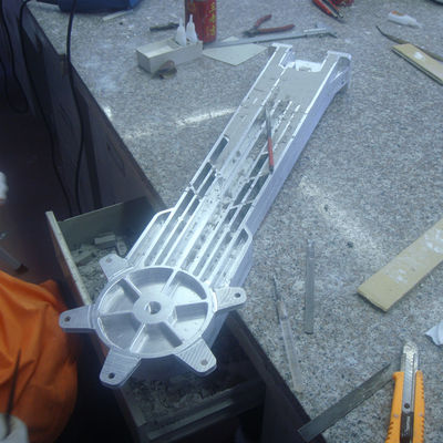 Komponen CNC Kustom Presisi, Bahan Aluminium Prototipe Aluminium Paduan Aluminium 6061