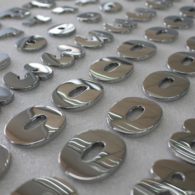 Presisi Tinggi Rapid CNC Prototyping Selesai Permukaan Pelapisan Chrome Gloss Tinggi