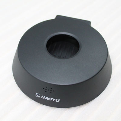 CNC Machining ABS Rapid Prototyping Parts Dengan Layar Sutra LOGO Dicat Hitam