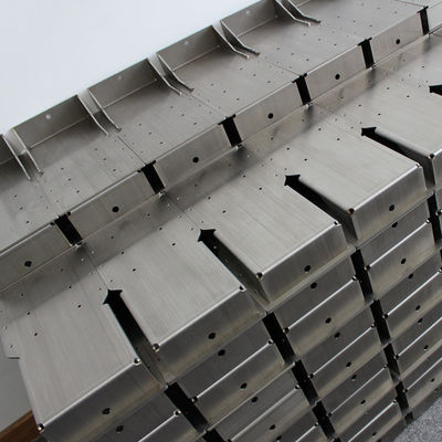 Komponen Fabrikasi Lembaran Logam Presisi Tinggi 0,1mm Toleransi OEM