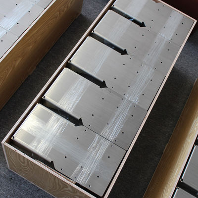 Rapid Prototyping Bagian Lembaran Logam Presisi Laser Cutting Bending Permukaan Finishing Pilihan