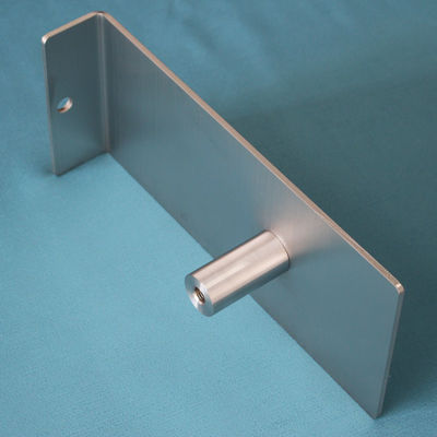 Stainless Steel 304 Sheet Metal Prototypes Deburring Tapping Finishing Permukaan M12