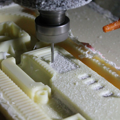 Bagian Manufaktur Prototipe Cepat ABS CNC Milled Deburring Sanding Surface Finish