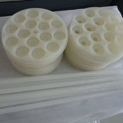 0,01mm Bagian Plastik CNC Presisi Tinggi Bahan PP Polypropylene